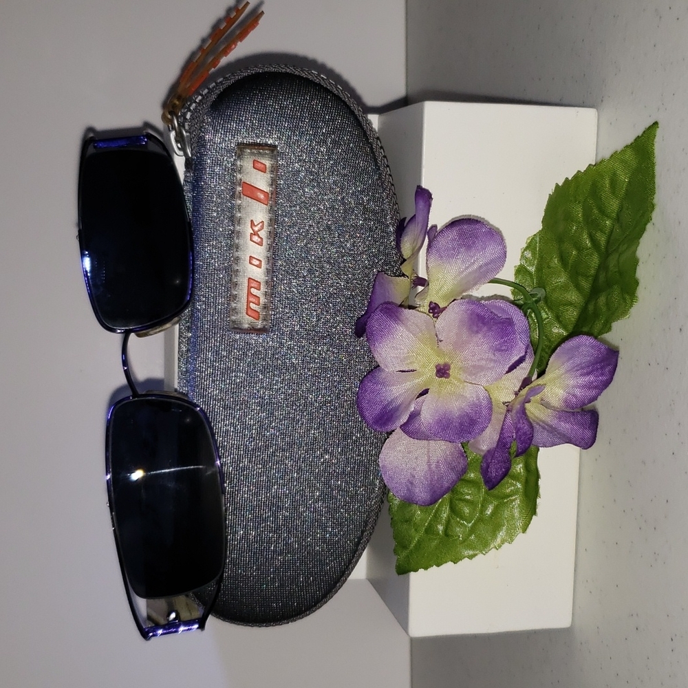 Mikli eyeglasses with zipper case